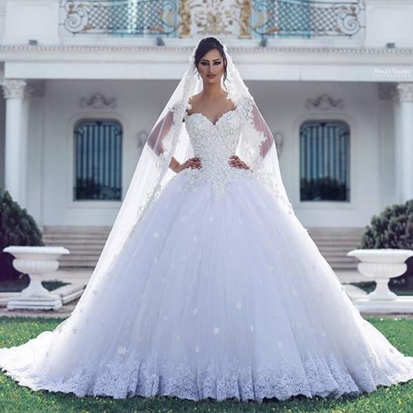 Princess Style Wedding Dress, Bridal Gown ,Dresses For Brides