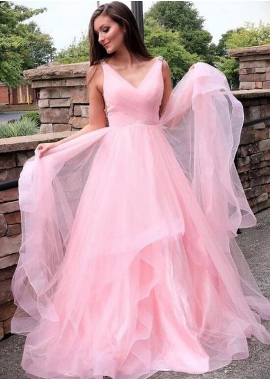 Pink Prom Dresses, Formal Dress, Evening Dress, Dance Dresses, Graduation School Party Gown Pink Prom Dresses, Formal Dress, Evening Dress, Dance Dresses, Graduation School Party Gown