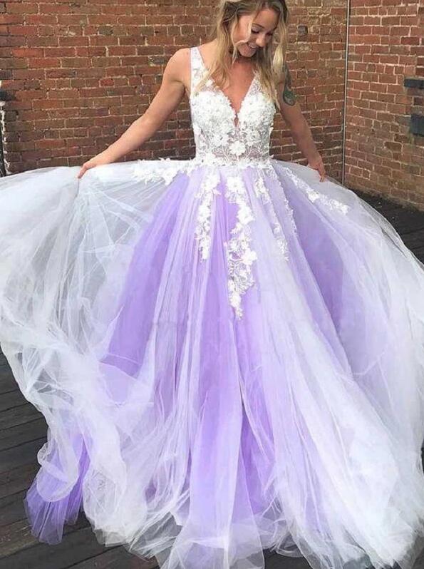 Prom Dresses Sheer Top, Evening Dress, Formal Dress, Dance Dresses, Graduation School Party Gown
