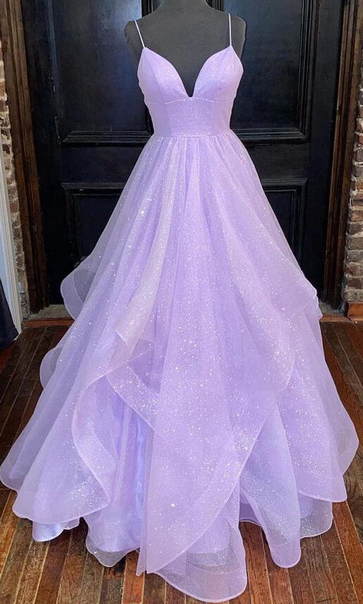 2023 Sparkly Long Prom Dresses,Charming Evening Dress,Hoco Dress DT1366