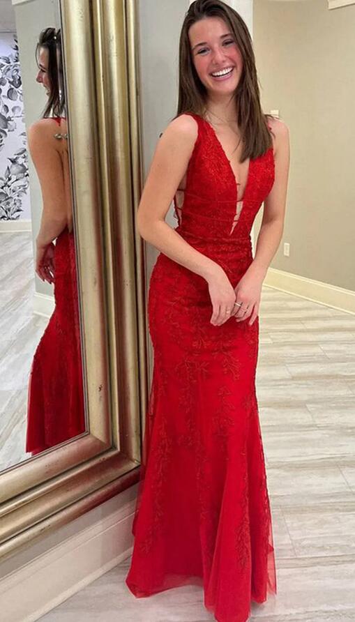 Sexy Mermaid Long Prom Dresses