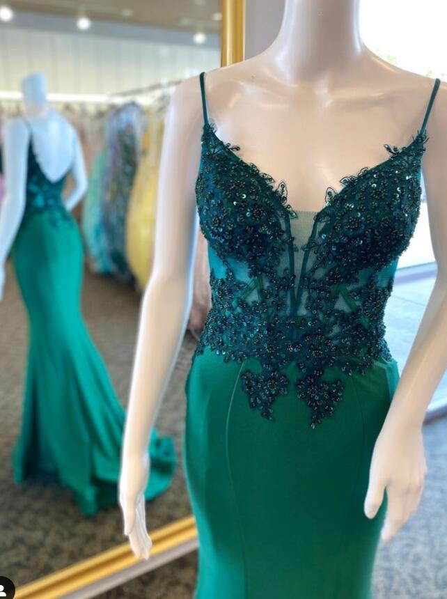 Sexy Mermaid Prom Dress Long, Wedding Party Dress