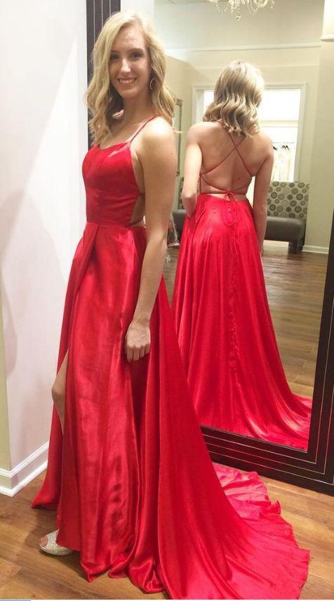 Simple Prom Dress Long, Evening Dress, Dance Dresses, Graduation School Party Gown