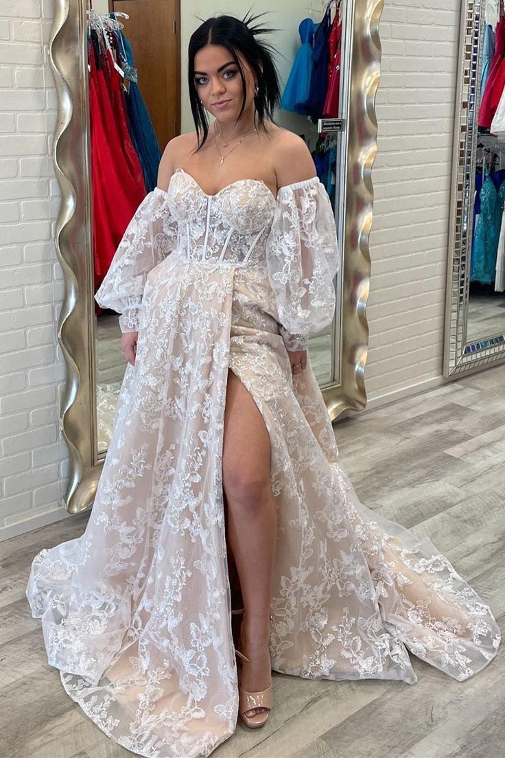 Lace Prom Dresses,Homecoming Dresses, Party Dresses DT1460