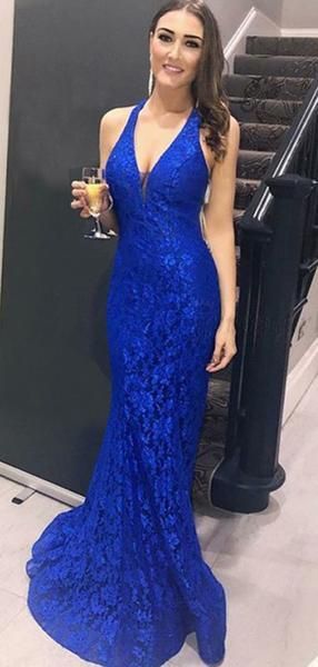 Lace Prom Dress For Teens, Evening Dress, Formal Dresses, Graduation School Party Dance Dress