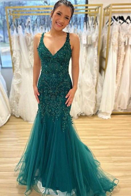 Mermaid Long Prom Dresses,Homecoming Dresses, Party Dresses