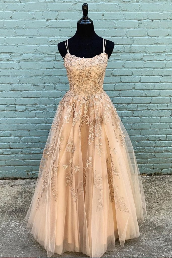 Lace Prom Dress Long, Formal Dress, Dance Dresses, Graduation School Party Gown