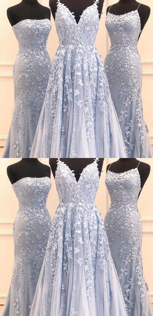 Lace Prom Dress, Pageant Dress, Evening Dress, Dance Dresses, Graduation School Party Gown