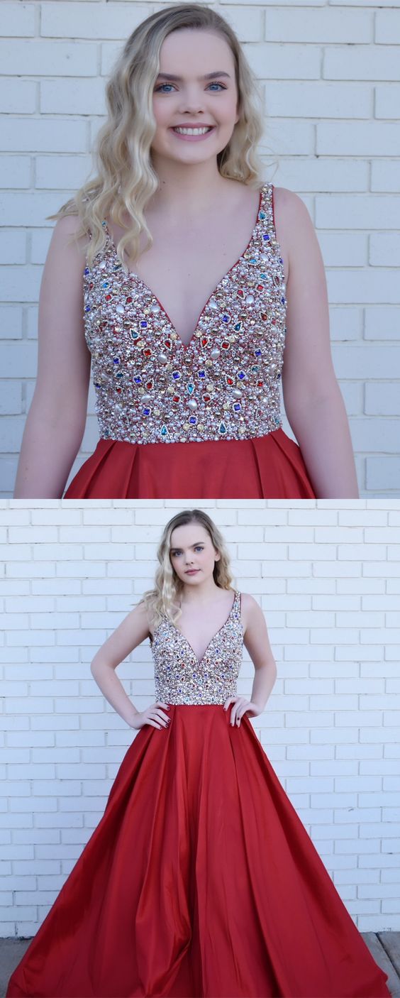 A line Prom Dress, Prom Dresses, Evening Gown, Graduation School Party Dress, Winter Formal Dress