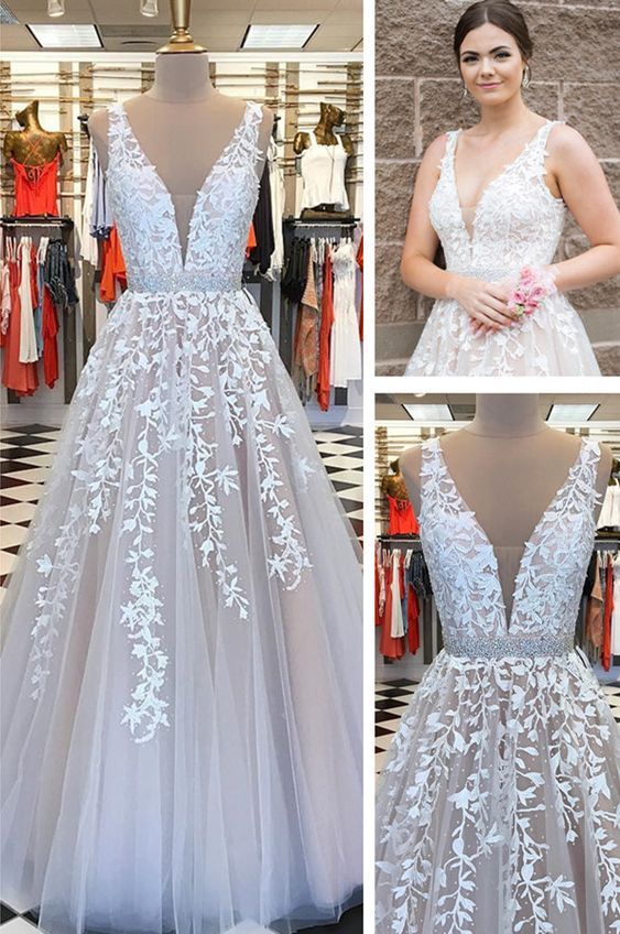 Lace Prom Dresses Long, Homecoming Dress, Formal Dress, Evening Dress, Dance Dresses, Graduation Party Dress