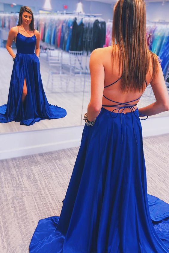 Sexy Royal Blue Prom Dress Long, Ball Gown, Dresses For Party, Evening Dress, Formal Dress