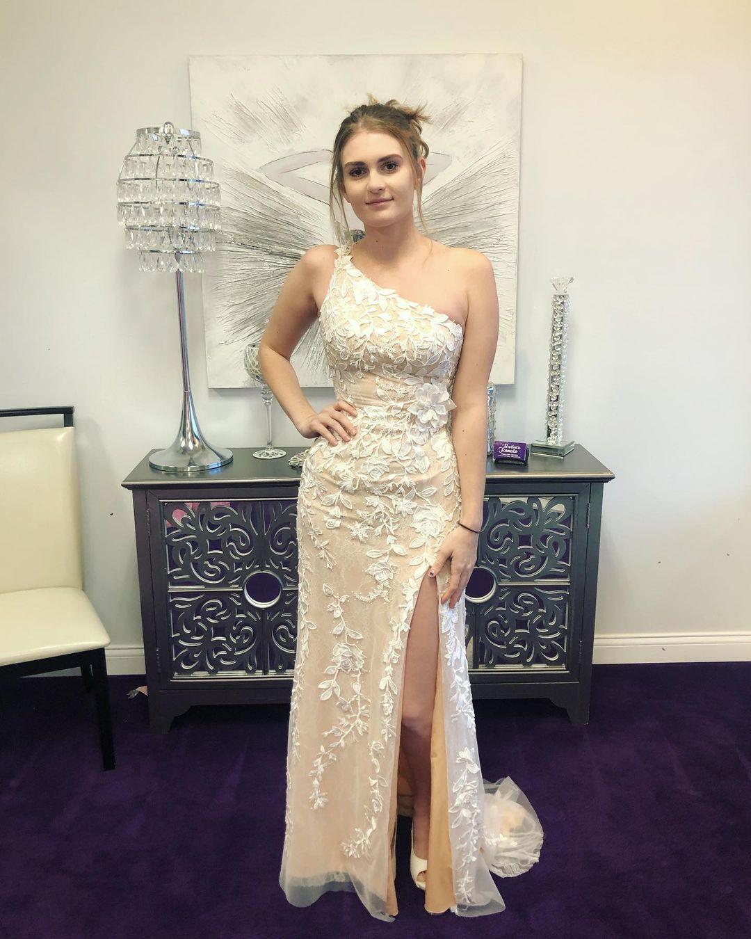 Sexy Prom Dress Slit Skirt, Formal Dress, Evening Dress, Dance Dresses, Graduation Party Dress