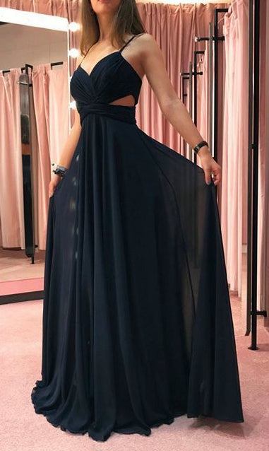 Simple Black Prom Dress, Pageant Dress, Evening Dress, Dance Dresses, Graduation School Party Gown