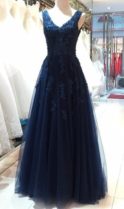 Navy Prom Dress For Teens, Special Occasion Dress, Evening Dress, Danc DressesTailor Navy Prom Dress For Teens, Special Occasion Dress, Evening Dress, Danc DressesTailor