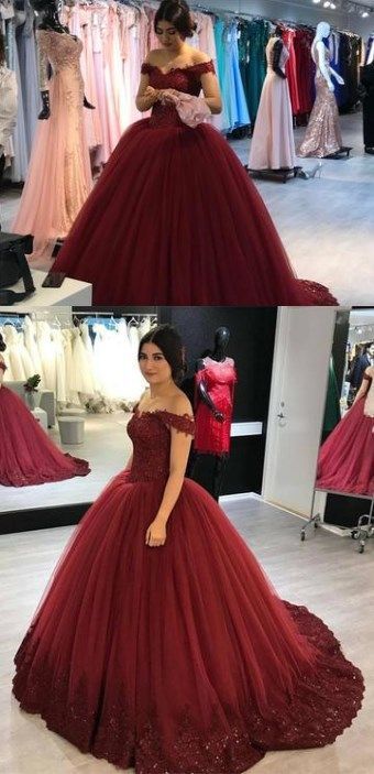 Princess Prom Dress, Sweet 16 Dress, Evening Gown,Graduation School Party Gown, Winter Formal Dress