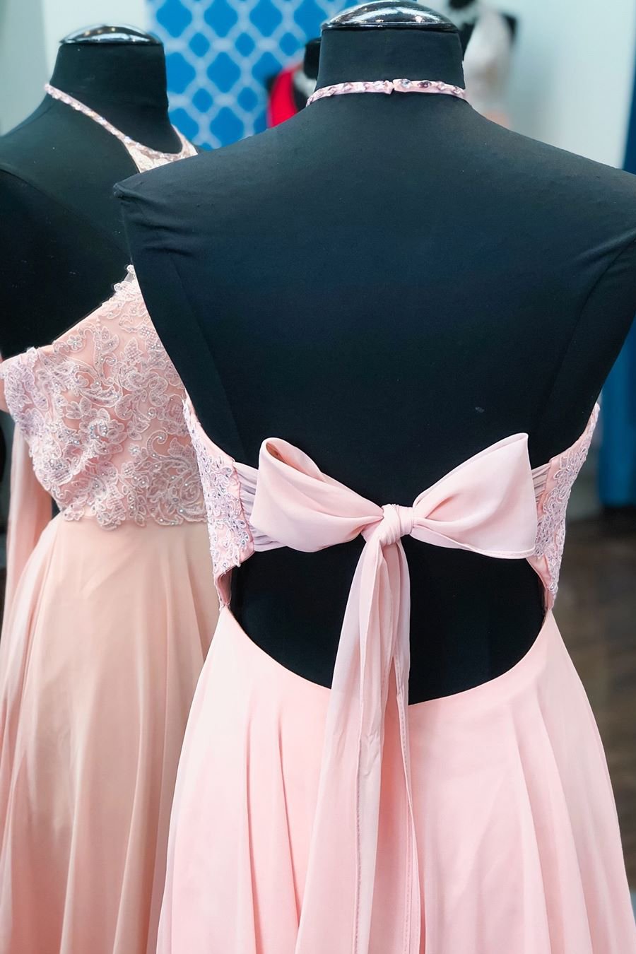 Long Prom Dress Halter Neckline, Dresses For Graduation Party, Evening Dress, Formal Dress
