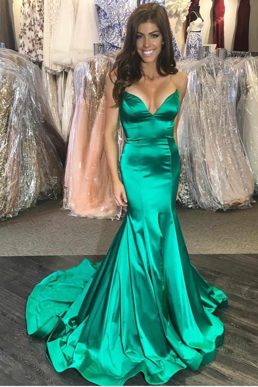 Mermaid Prom Dress ,Dresses For Graduation Party, Evening Wear, Winter Formal Dress
