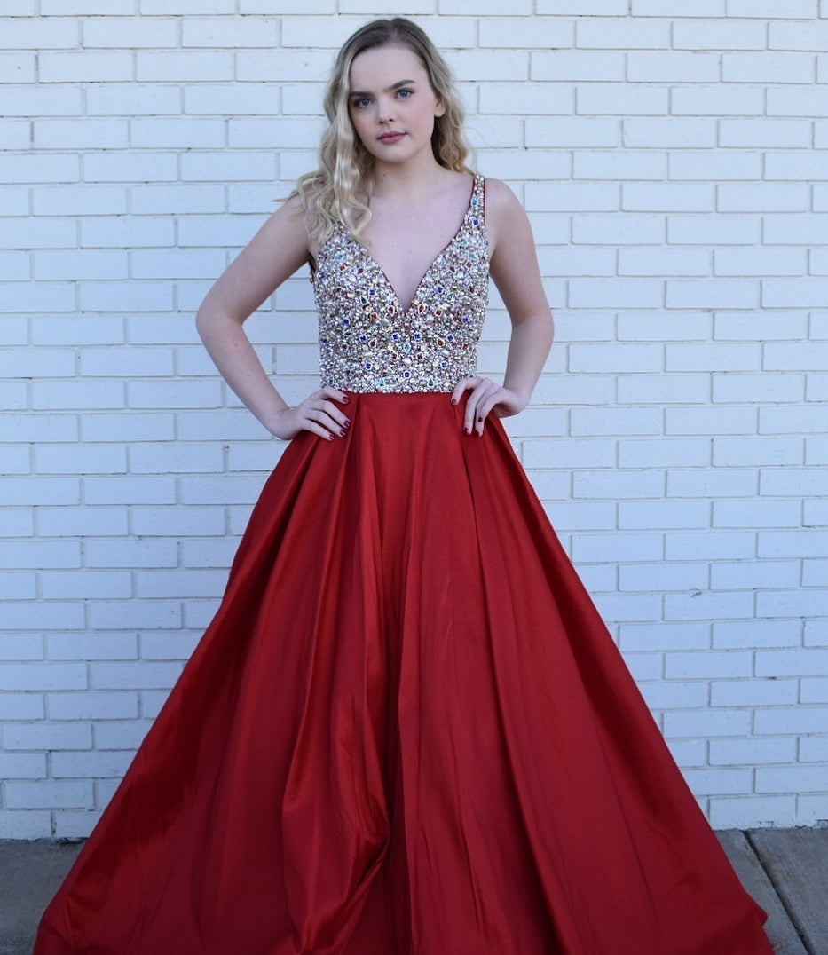 A line Prom Dress, Prom Dresses, Evening Gown, Graduation School Party Dress, Winter Formal Dress