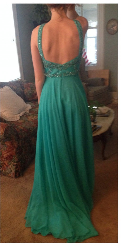 Green Prom Dress, Prom Dresses, Evening Gown, Graduation School Party Dress, Winter Formal Dress