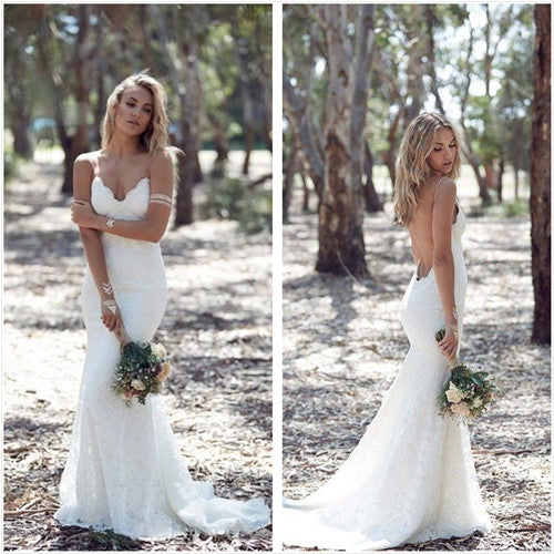 Mermaid Lace Wedding Dress, Dresses For Wedding, Bridal Gown ,Bride Dress, Dresses For Brides