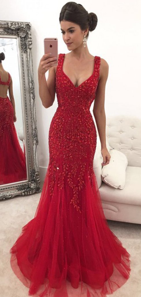 Prom Dress Long, Dance Dresses, Graduation School Party Gown