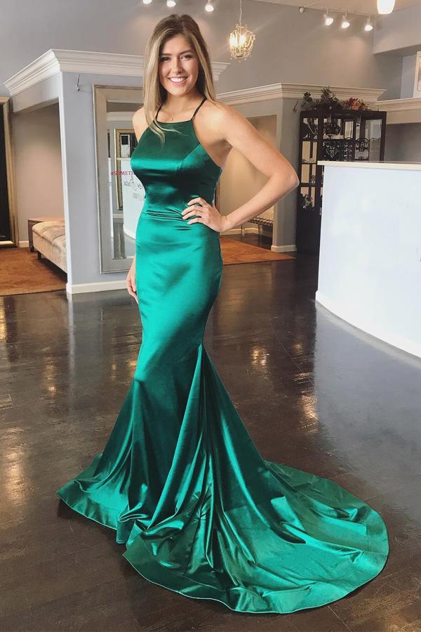 Mermaid Green Prom Dress, Ball Gown, Dresses For Party, Evening Dress, Formal Dress