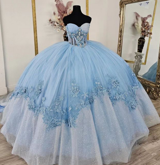 Princess Quinceanera Dress Ball Gown, Sweet 16 Dresses, Sweet 15 Dresses DTQ111