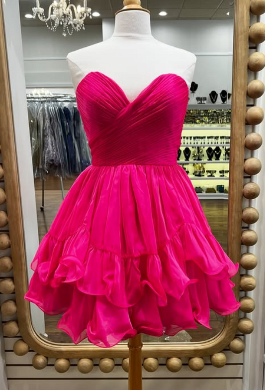 2025 Homecoming Dress,Short Prom Dress,Back To School HOCO Dress