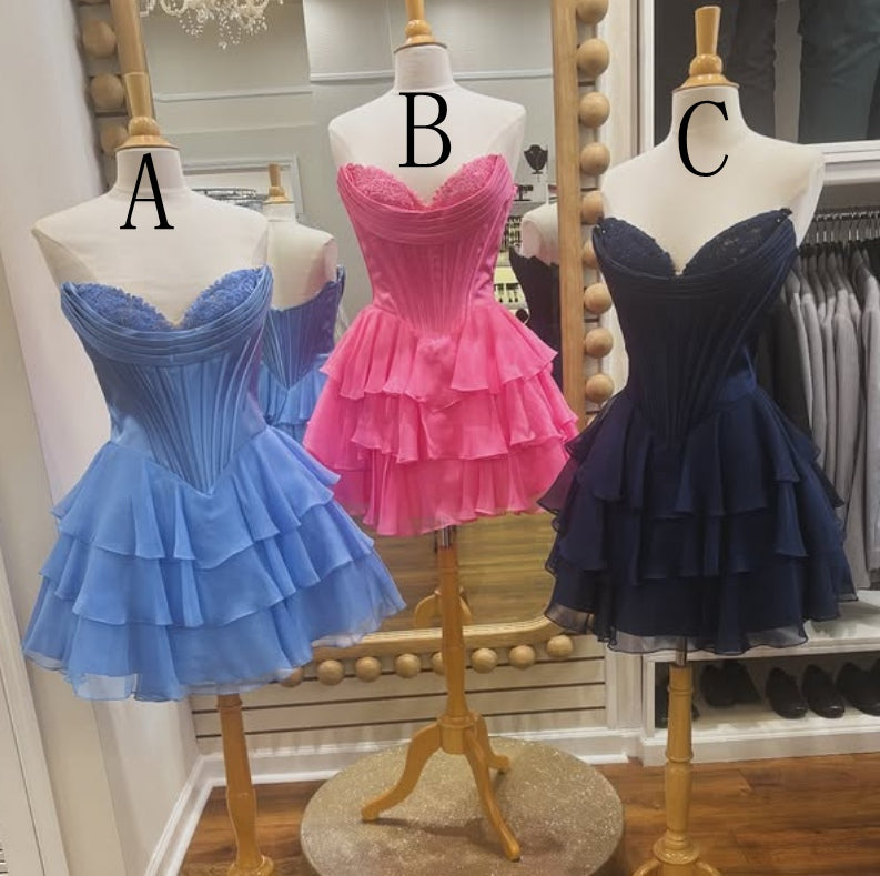2025 Homecoming Dress,Short Prom Dress,Back To School HOCO Dress
