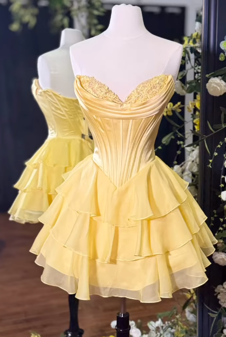 2025 Homecoming Dress,Short Prom Dress,Back To School HOCO Dress