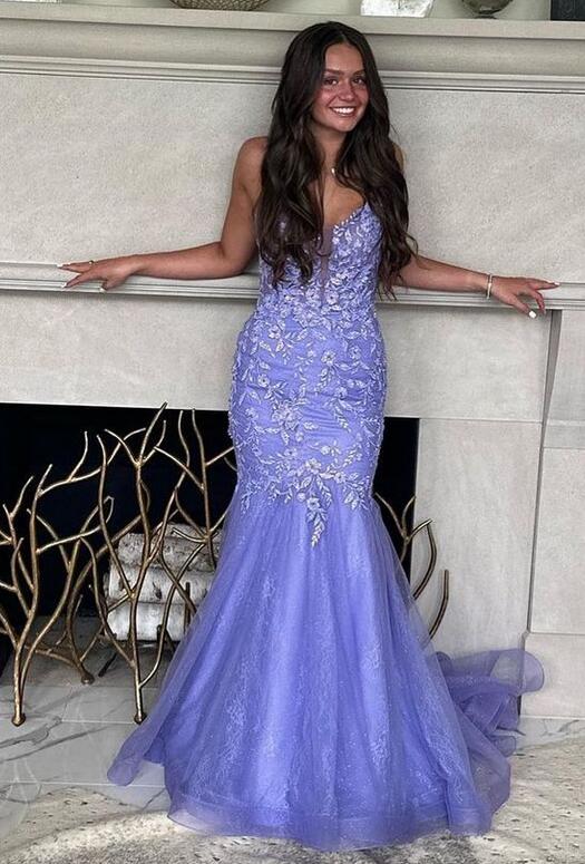 Mermaid Prom Dresses Long, Formal Dress, Graduation School Party Gown