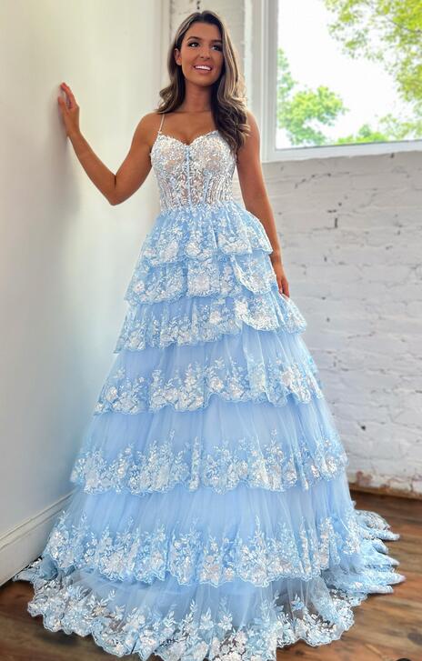 2023 Lace Long Prom Dress, Wedding Dress, DT1666