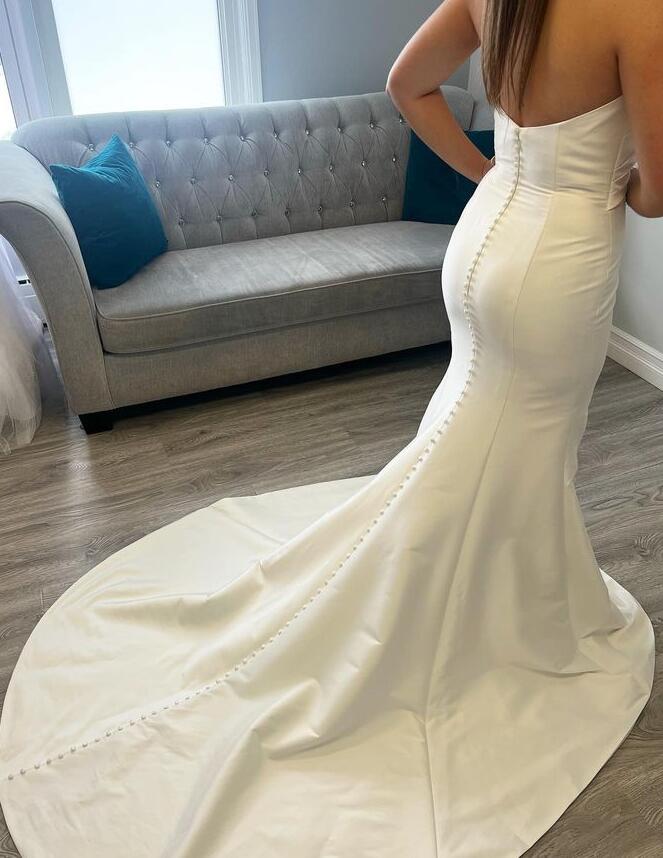Mermaid Wedding Dresses,Custom Made Bridal Dress DTB119