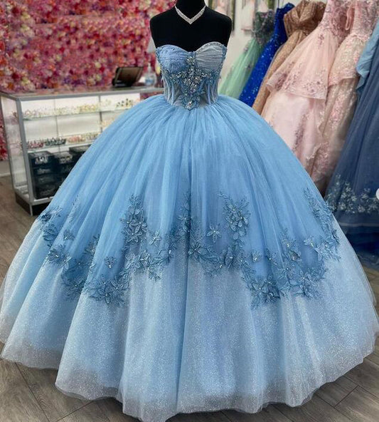 Princess Quinceanera Dress Ball Gown, Sweet 16 Dresses, Sweet 15 Dresses DTQ111