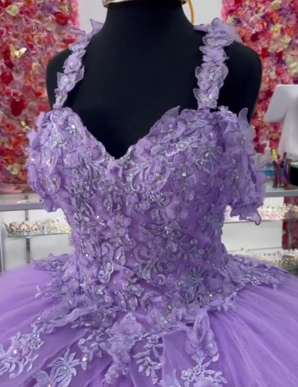 Pink Beaded Quinceanera Dress, Ball Gown, Sweet 16 Dresses, Prom Dress –  DressesTailor