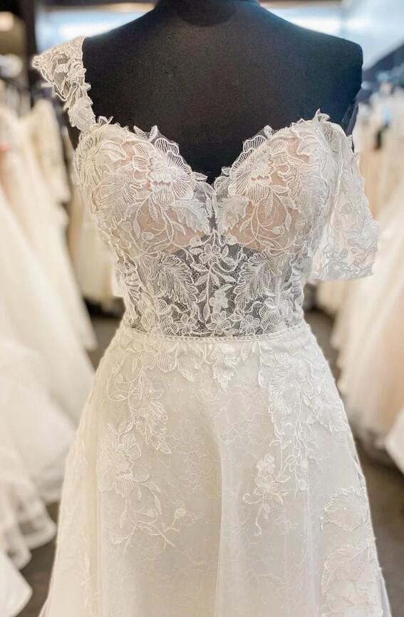 A-line Tulle/Lace Wedding Dress