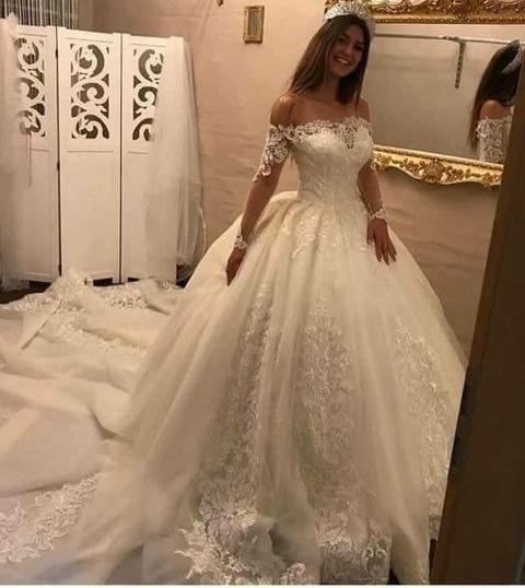 Princess Style Wedding Dress, Bridal Gown ,Dresses For Brides