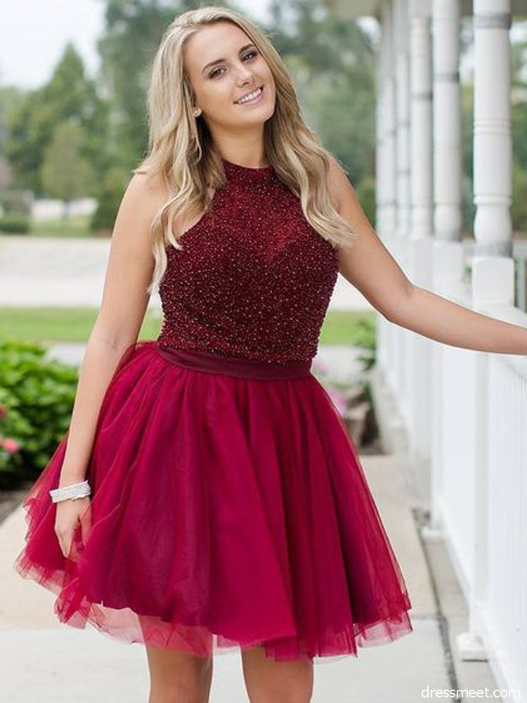 Short Prom Dress, Homecoming Dresses, Graduation School Party Gown, Winter Formal Dress