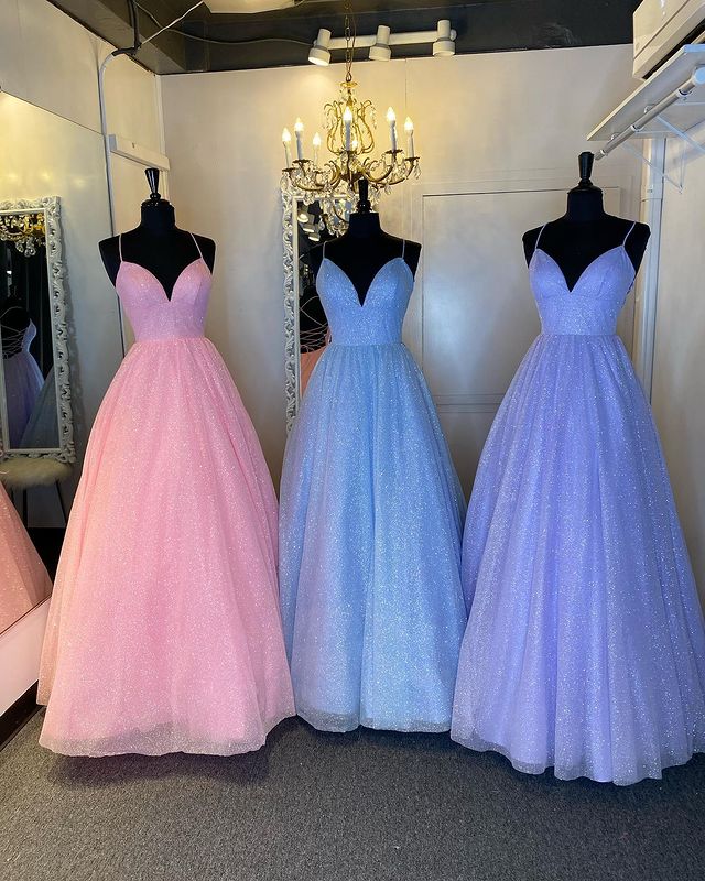 Sparkly Long Prom Dress ,Prom Dresses,Pageant Dress