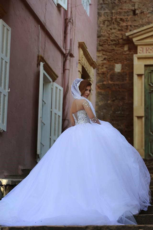 Wholesale Princess Wedding Dress Long Sleeves, Bridal Gown ,Dresses For Brides