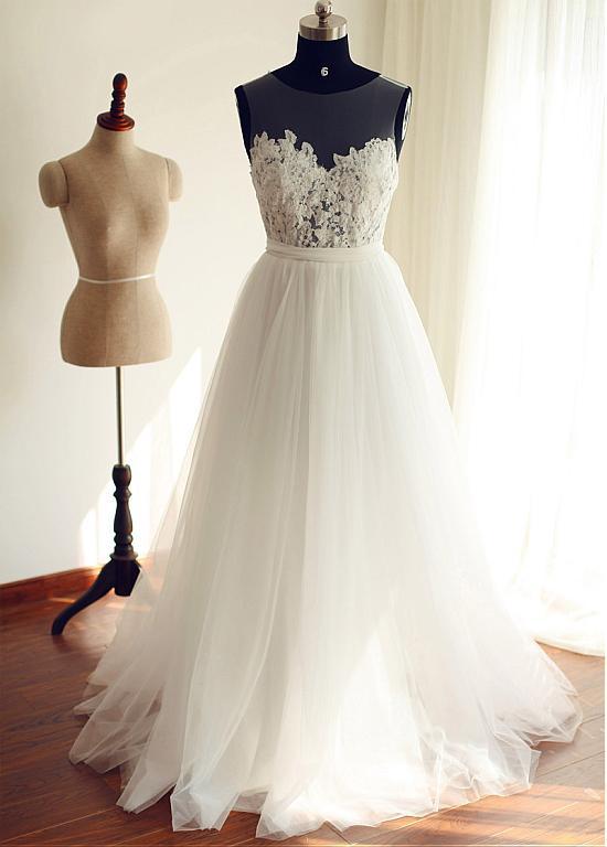 Simple Wedding Dress, Bridal Gown ,Dresses For Brides