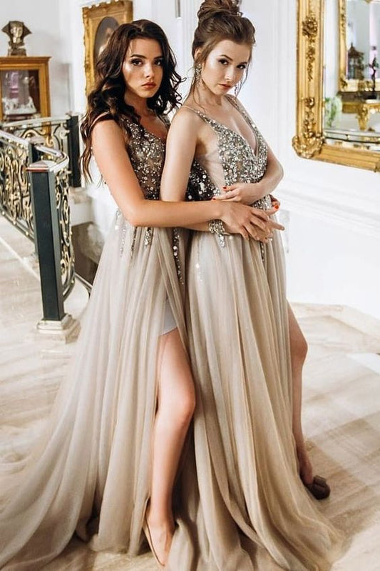 Sexy Senior Prom Dress Long, Ball Gown, Dresses For Party, Evening Dress, Formal Dress