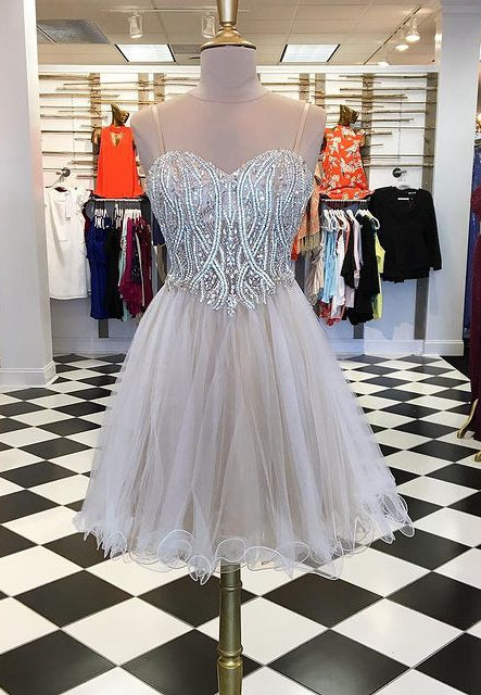 Beading Homecoming Dress,Short Prom Dress ,Dresses For Graduation Party,Evening Dress, Formal Dress