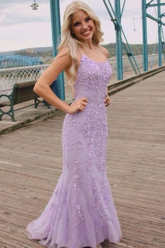Mermaid Lace Prom Dresses Long, Evening Dress, Formal Dress, Dance Dresses