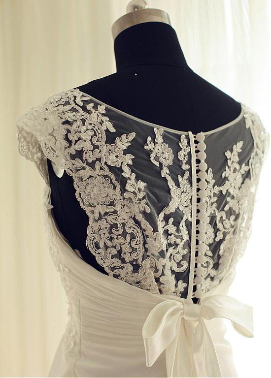 Chiffon Wedding Dress, Bridal Gown ,Dresses For Brides