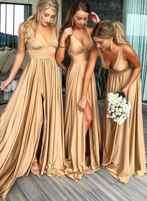 Simple Long Prom Dress,Prom Dresses,Pageant Dress,Sexy Bridesmaid Dress