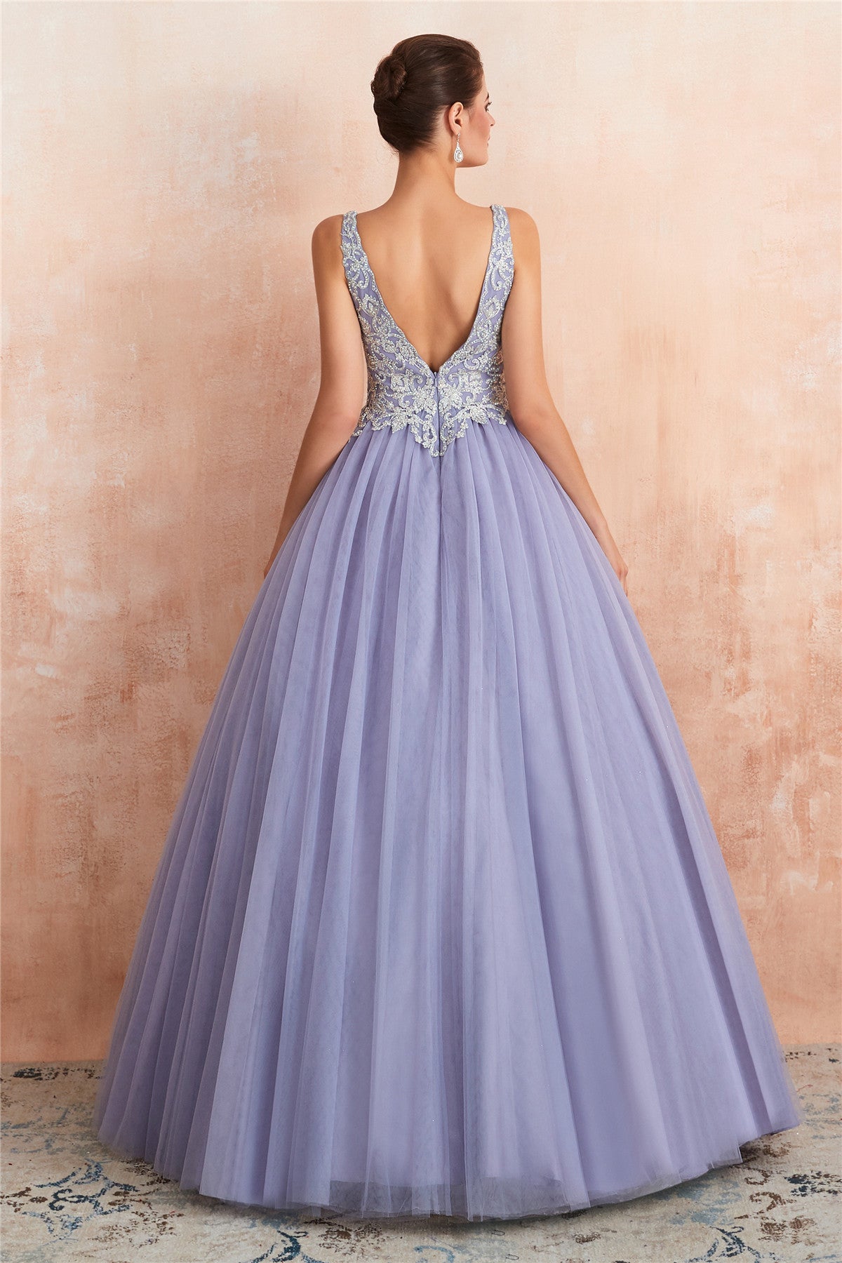 Purple Prom Dress, Special Occasion Dress, Evening Dress, Dance Dresses, Graduation School Party Gown