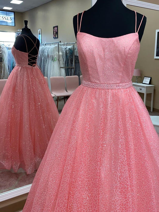 Sparkling Prom Dress, Formal Dress, Dance Dresses, Graduation School Party Gown