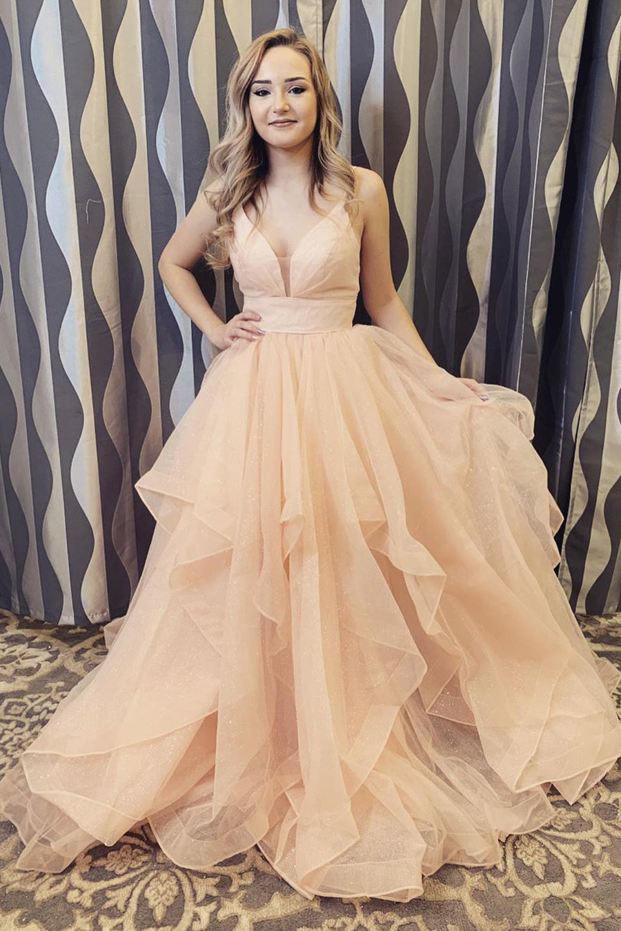 Princess Prom Dress , Dance Dresses, Graduation School Party Gown