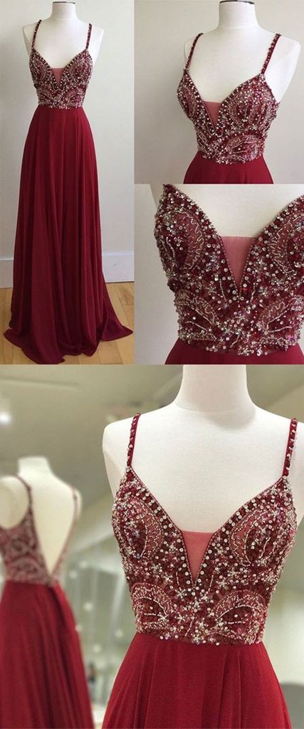 Burgundy Prom Dress, Prom Dresses, Evening Gown, Graduation School Party Dress, Winter Formal Dress